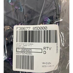 Lug Skeeter Mini 2 Convertible Crossbody Bag - Grey Butterfly, Zip Closure, Unis